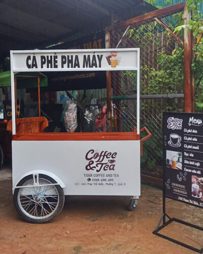 Xe cà phê mang đi pha máy giá rẻ Quận 1